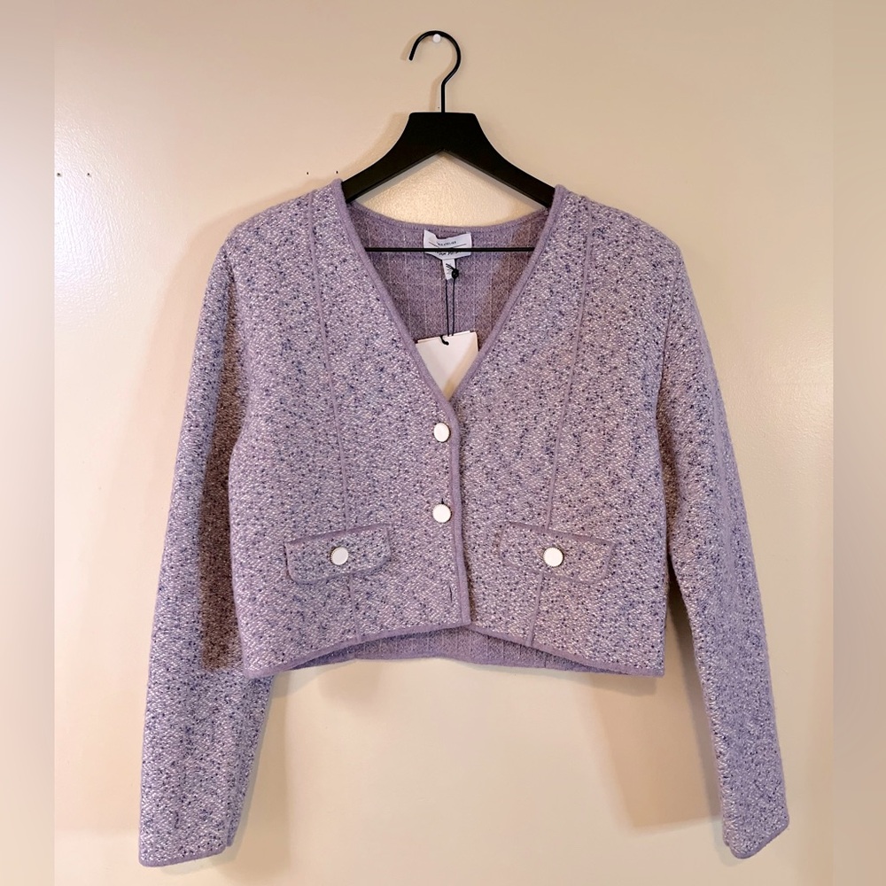 &Other Stories Purple Jacket Size Small